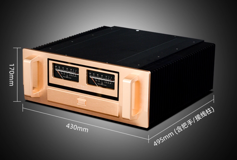 MUSMYS E406 Reference Accuphase 320W * 2 Fever HiFi Pure Rear Stage Amplifier Imported Field Effect Transistor High Powe