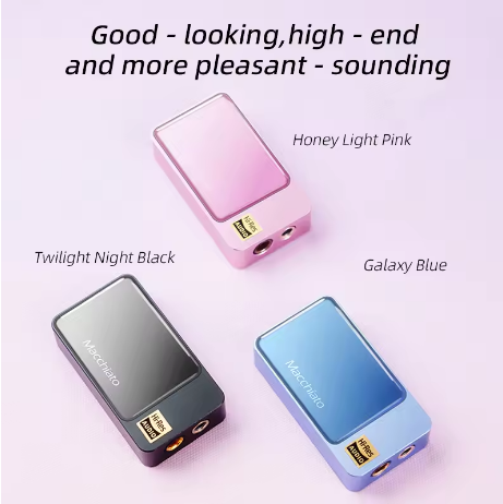 iBasso JR. Macchiato Dongle Cap Portable USB DAC Headphone Amplifier High-Res Audio Femto Second Grade Crystal Oscillator