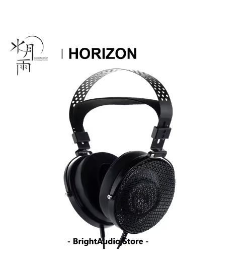 MOONDROP HORIZON Over-ear Headphone 50mm Dynamic Driver HiFi Music Wired Headset 3.5mm 4.4mm Plug