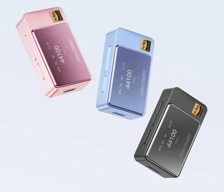 iBasso JR. Macchiato Dongle Cap Portable USB DAC Headphone Amplifier High-Res Audio Femto Second Grade Crystal Oscillator