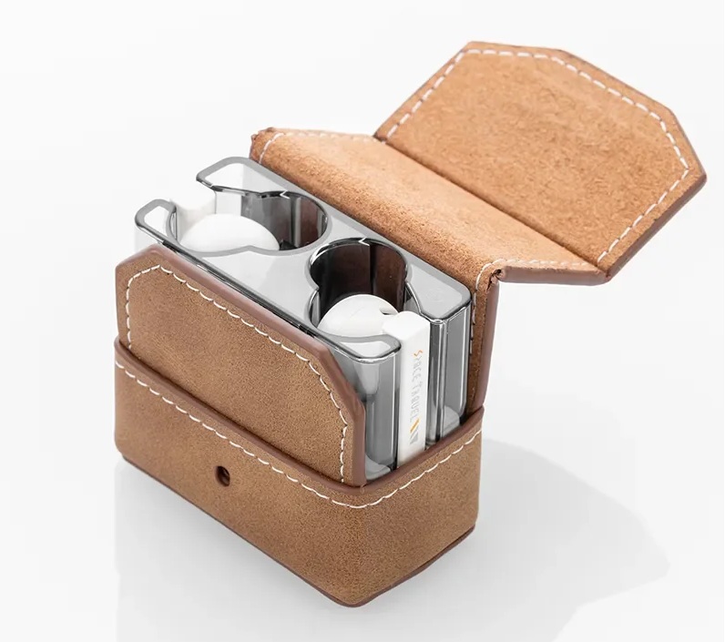 Moondrop Small Case Leather Case for Space Travel Earbuds