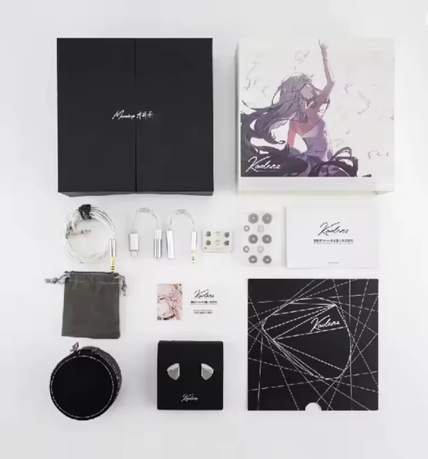 MOONDROP Kadenz Dynamic Driver In-Ear Eerphone lEM HiFi Music 0.78mm 4.4mm Plug Wired cable Earbuds with USB-C and LT Adapter
