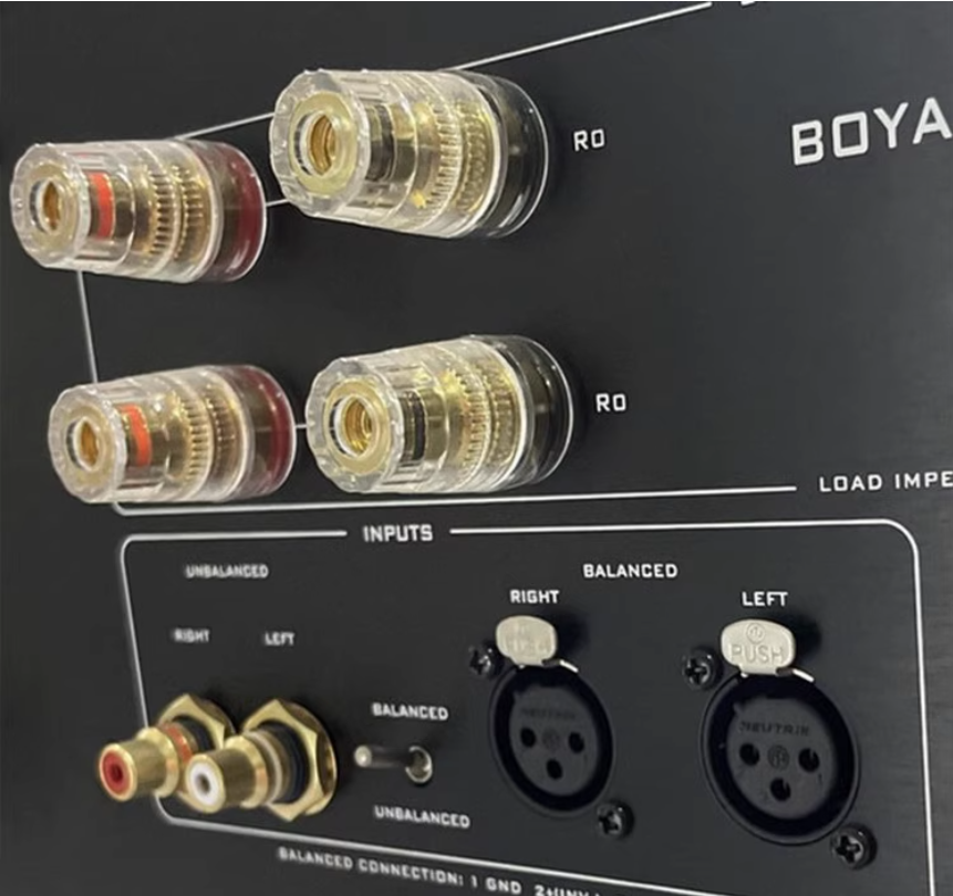 Boya A75 Pure Class A Class A Dual Channel Rear Stage Hifi Fever Fully Balanced Rear Stage Amplifier 120W/8 Ω x2 240W/4 Ω x2