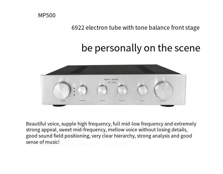 Boya Gallbladder Pre stage MP500 6922 Gallbladder HiFi High fidelity Pre stage Amplifier High end Professional Pre stage