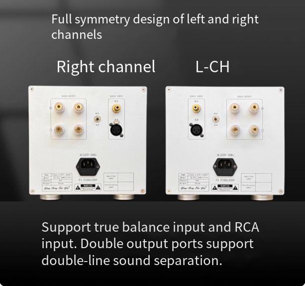 Eternal Sound X3Pro Split Gold Sealed Tube High Power Home HIFI Fever Grade Pure Rear Stage Amplifier
