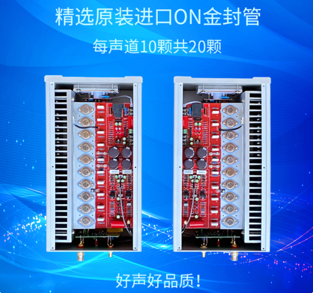 Eternal Sound X3Pro Split Gold Sealed Tube High Power Home HIFI Fever Grade Pure Rear Stage Amplifier
