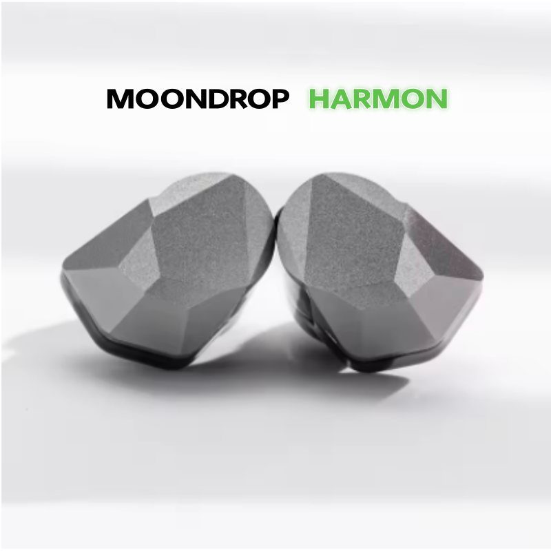 MOONDROP HARMON earphone Three Dynamic Drivers Four-Cavity Frequency Crossover 3.5/4.4mm replaceable plugs
