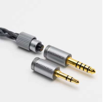 MOONDROP HARMON earphone Three Dynamic Drivers Four-Cavity Frequency Crossover 3.5/4.4mm replaceable plugs