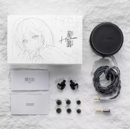 MOONDROP HARMON earphone Three Dynamic Drivers Four-Cavity Frequency Crossover 3.5/4.4mm replaceable plugs