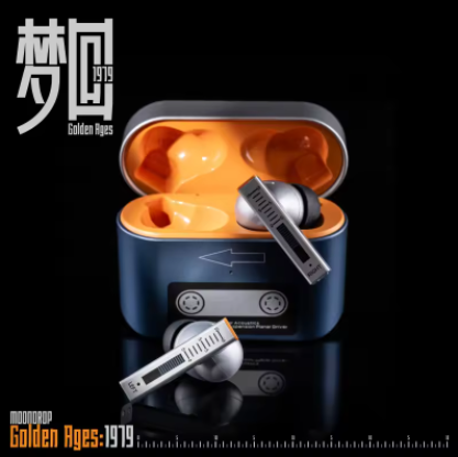 MOONDROP Golden Ages TWS Earphones 13mm Super-Linear Full-Frequency Planar Magnetic Driver Multi-Protocol Lossless Transmission