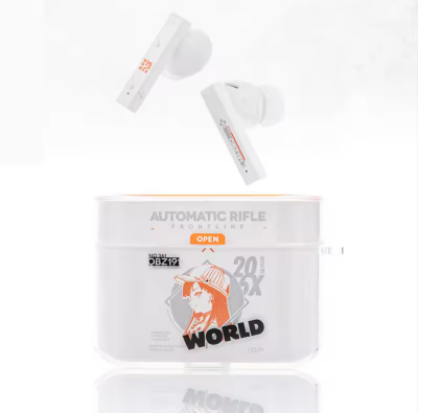 MOONDROP NEKOCAKE GIRLS FRONTLINE TWS IEMs True Wireless Earphones Support ANC A2DP/AVRCP/HFP/HSP/SBC/AAC Active Noise Canceling