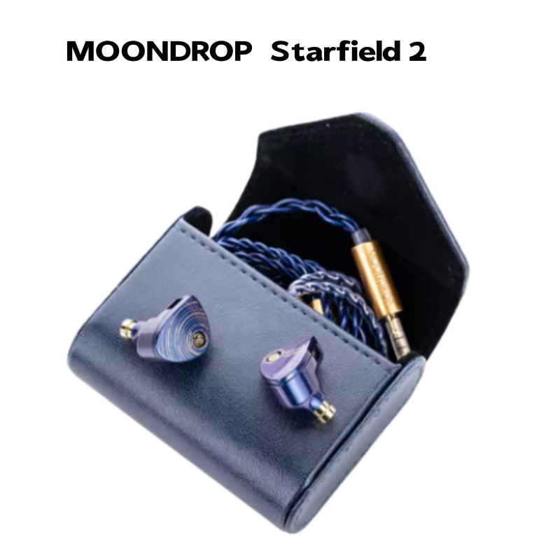MOONDROP Starfield 2 Earphone Dynamic Driver With Lithium-Magnesium In-Ear Headphone with 0.78 2Pin Cable