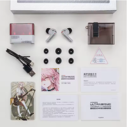 MOONDROP Ultrasonic Hybrid Drivers TWS earphone ANC LDAC Bluetooth 5.3 headset 13mm Dynamic Driver