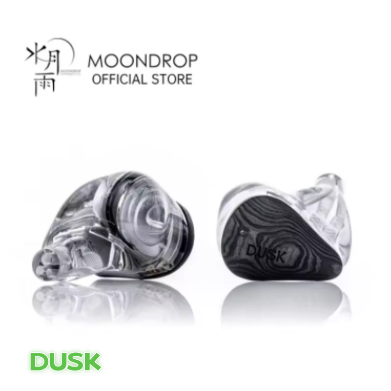 MOONDROP x Crinacle DUSK 2DD+2BA+2Planar In-ear Headphone with 0.78 2pin Cable Earphone 3.5mm/USB-C Plug