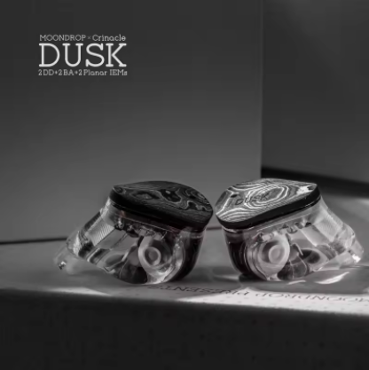 MOONDROP x Crinacle DUSK 2DD+2BA+2Planar In-ear Headphone with 0.78 2pin Cable Earphone 3.5mm/USB-C Plug