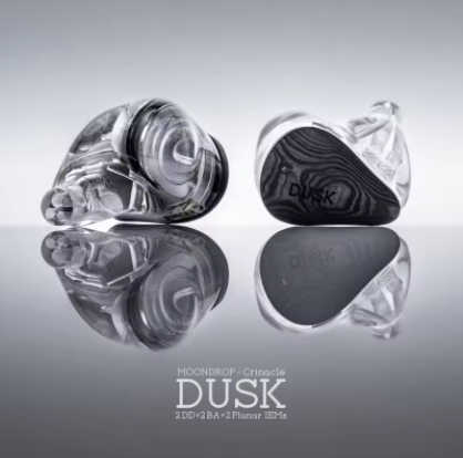 MOONDROP x Crinacle DUSK 2DD+2BA+2Planar In-ear Headphone with 0.78 2pin Cable Earphone 3.5mm/USB-C Plug