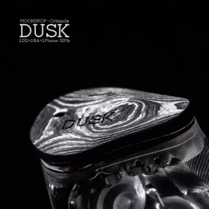 MOONDROP x Crinacle DUSK 2DD+2BA+2Planar In-ear Headphone with 0.78 2pin Cable Earphone 3.5mm/USB-C Plug