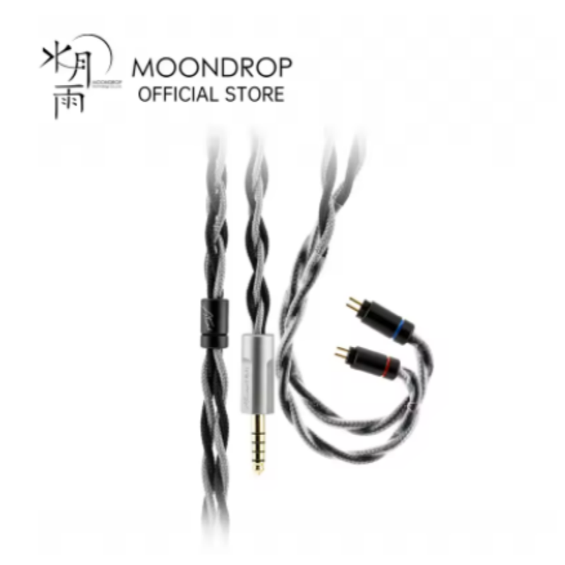 Moondrop Atami Headphone Upgrade Cable with 4.4mm Fully Balanced Plug 0.78mm/Dual 3.5mm/MMCX
