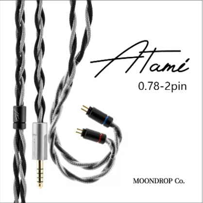 Moondrop Atami Headphone Upgrade Cable with 4.4mm Fully Balanced Plug 0.78mm/Dual 3.5mm/MMCX