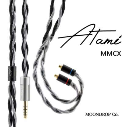 Moondrop Atami Headphone Upgrade Cable with 4.4mm Fully Balanced Plug 0.78mm/Dual 3.5mm/MMCX