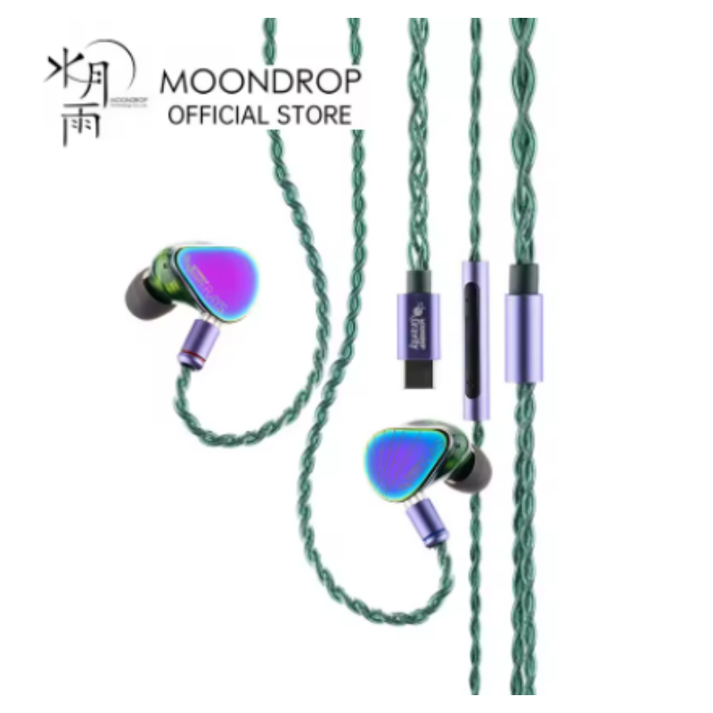 MOONDROP RAYS Gaming Earphones Gravity USB-C DSP Game Sound Card Professional Gaming lEMs Co-tuned with Professional Players