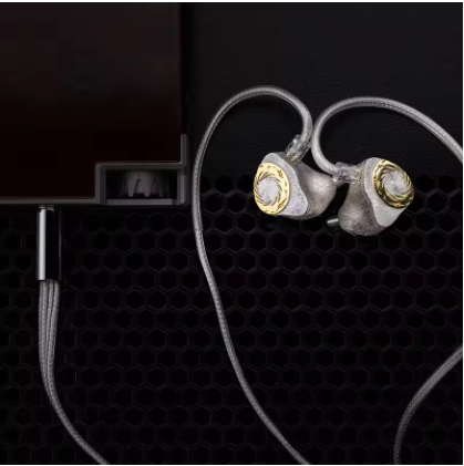 MOONDROP Solis II 2DD+2BA+4EST Hybrid IEM Solis 2 Handmade Silver-Cavity Tribrid In-Ear Earphone with 0.78 2Pin Interchangeable