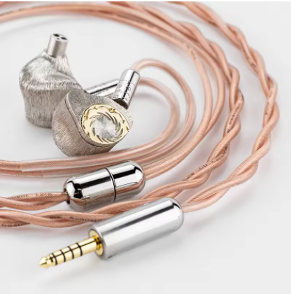 MOONDROP SILVER PILL Earphone Cable Oxygen-free Copper Silver-plated SILVERPILL Earphone Upgrade Cable