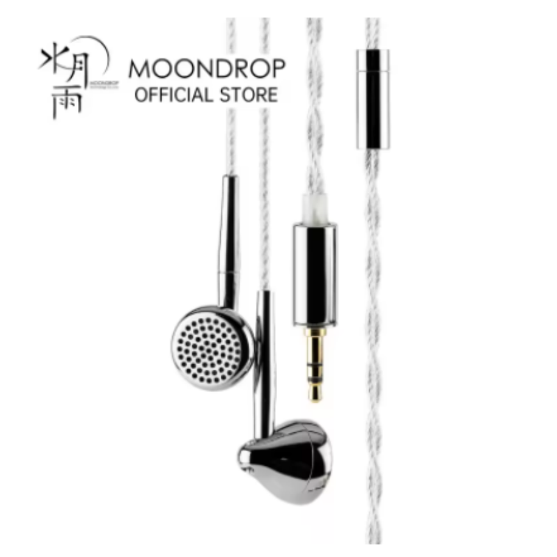MOONDROP PAVANE flat-headed earbuds Generation DLC DomeComposite Diaphragm 3.5 4.4mm plug Wired earphone