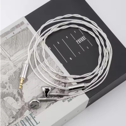 MOONDROP PAVANE flat-headed earbuds Generation DLC DomeComposite Diaphragm 3.5 4.4mm plug Wired earphone