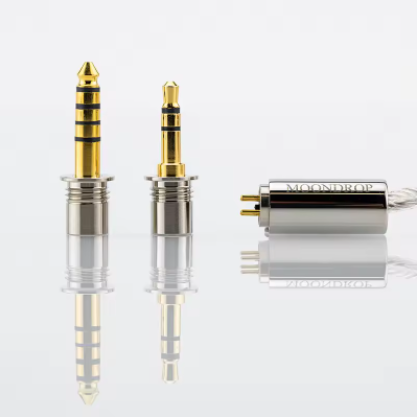 MOONDROP PAVANE flat-headed earbuds Generation DLC DomeComposite Diaphragm 3.5 4.4mm plug Wired earphone