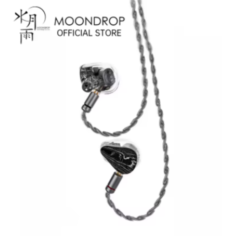 MOONDROP DARK SABER 2DD+8BA(Per side) In-Ear Earphone Reference In-Ear Mintors with 0.78 2Pin Cable