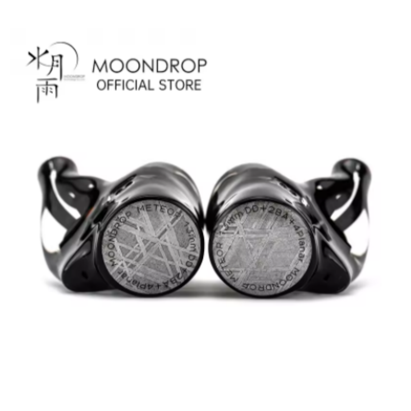 MOONDROP METEOR 1DD+2BA+4PLANAR IEMS Wired in-ear headphones multi-unit hybrid 4.4mm balanced 3.5mm plug