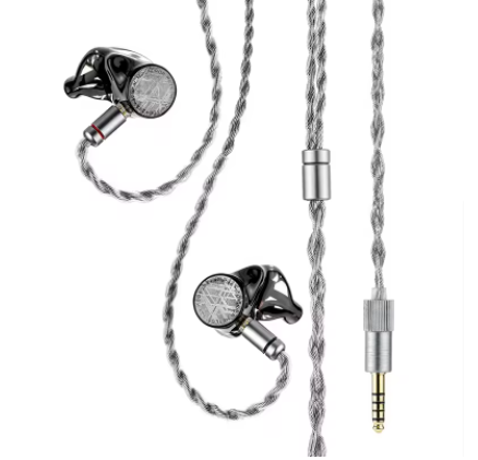 MOONDROP METEOR 1DD+2BA+4PLANAR IEMS Wired in-ear headphones multi-unit hybrid 4.4mm balanced 3.5mm plug