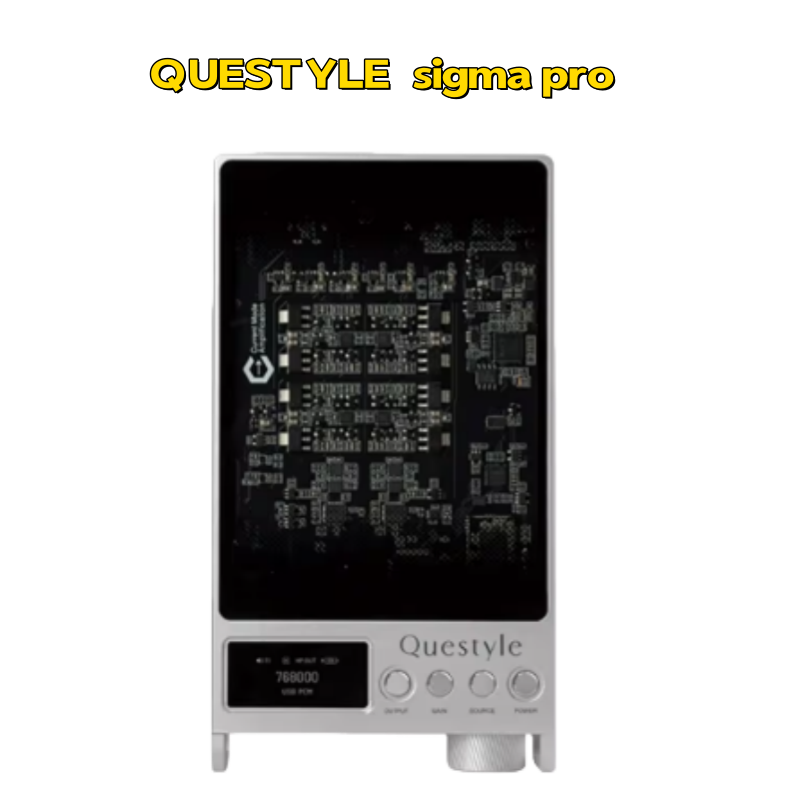 Questyle SIGMA Pro Portable DAC With Headphone Amplifier 4× PCT Current-Mode Circuits XMOS XU316+ES9069 Dual DAC For IOS Android