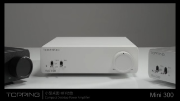 TOPPING Mini 300 HiFi Amplifier 140Wx2 Power Desktop Audio Balanced Class D AMP TRS RCA Home Theater Studio Monitor Speake