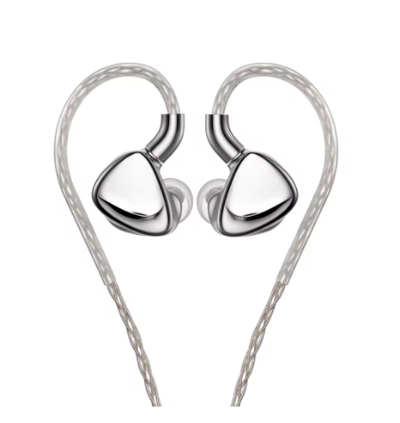 FIIO FX17 HiFi Stereo Earphone 8EST+1DD+4BA Tribrid Technology in-Ear Monitor with MMCX mix gold,silver,and copper Cable