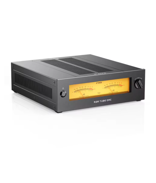FiiO WARMER R2R Tube DAC/Amp, Fully Balanced 24Bit R2R Architecture, JJ E88CC Tube Buffer, USB/Optical/Coaxial Inputs