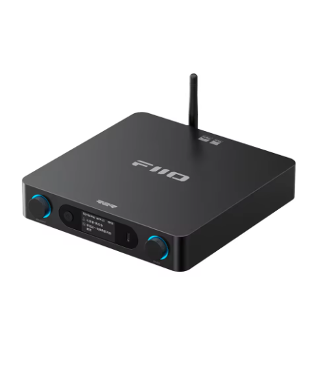 FiiO BR15 R2R High-Resolution Bluetooth 6.0 Audio Receiver,aptX Lossless & LDAC, 24-Bit R2R DAC, USB/Optical/Coaxial input