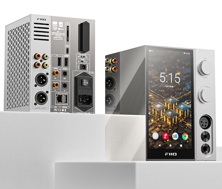 FiiO R9 Android Media streamer Network Player Full Decoder USB DAC AMP dual ES9038PRO chips MQA DSD512 PCM768k Bluetooth LDAC