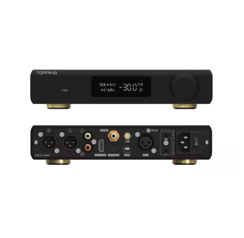 TOPPING D90 III Sabre Fully Balanced HIFI DAC Dual ESS9039S PRO BT5.1 Support LDAC DSD512 PCM768kHz Preamplifier Decoder