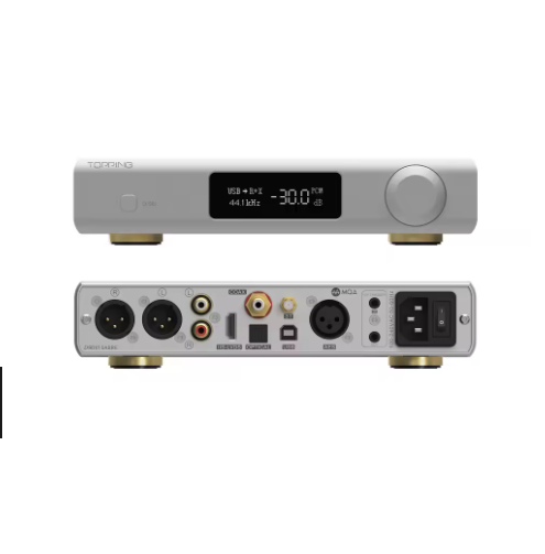 TOPPING D90 III Sabre Fully Balanced HIFI DAC Dual ESS9039S PRO BT5.1 Support LDAC DSD512 PCM768kHz Preamplifier Decoder