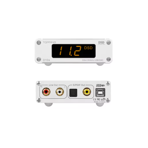 TOPPING D10s Desktop HIFI Fever USB Audio Decoder ES9038Q2M Hard Decoder DSD256