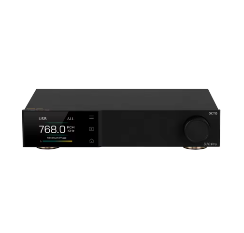 TOPPING D70 PRO OCTO HiFi DAC Bluetooth 5.1 Support LDAC with RCA XLR Output Remote Control Hi-res Audio Decoder