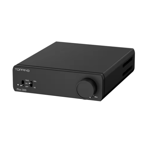 TOPPING Mini 300 HiFi Amplifier 140Wx2 Power Desktop Audio Balanced Class D AMP TRS RCA Home Theater Studio Monitor Speake