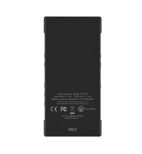 TOPPING M62 Portable Audio Interface Dual Smartphone Connection AI Noise Reduction & Noise Gate & EQ & Reverb & Ducking
