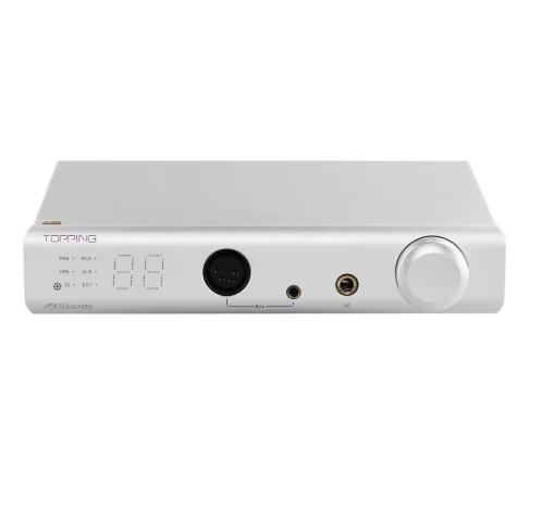 TOPPING A90 Discrete Fully Dirscrete Balanced Headphone Amplifier NFCA 4Pin XLR /4.4 Balanced/6.35mm SE Output Pre-amplifier   5.0   1 Review   ౹   3 sold byTOPPING Professional... (4.9 | 4,000+ sold )