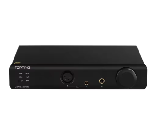TOPPING A90 Discrete Fully Dirscrete Balanced Headphone Amplifier NFCA 4Pin XLR /4.4 Balanced/6.35mm SE Output Pre-amplifier   5.0   1 Review   ౹   3 sold byTOPPING Professional... (4.9 | 4,000+ sold )