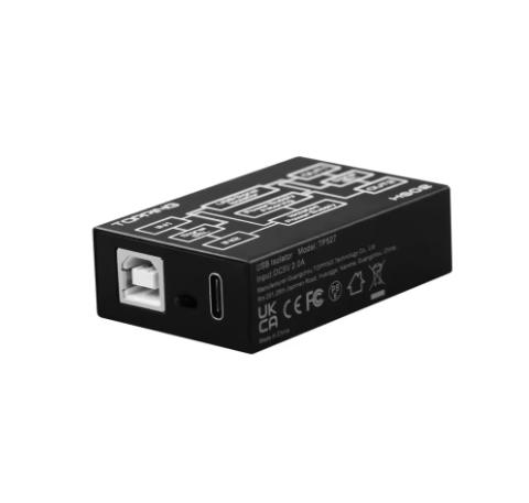TOPPING HS02 USB 2.0 High Performance Audio Isolator with USB-B and Type C Input High Speed and Highly Compatible