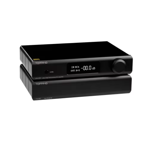 TOPPING Pre90 Preamplifier or Ext90 Input Extender Hi-Res Audio Ultra-High NFCA Modules AMP RCA/XLR Output