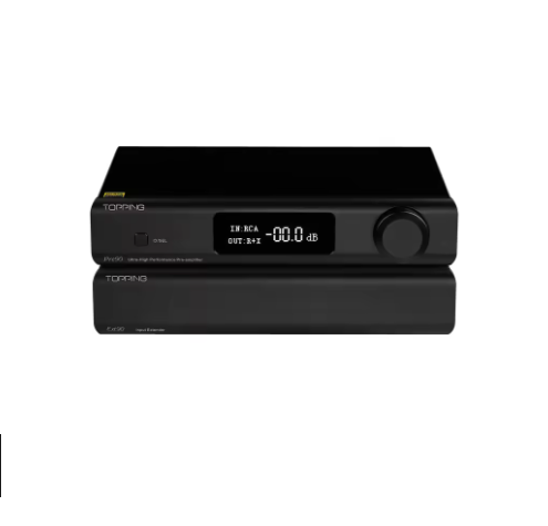 TOPPING Pre90 Preamplifier or Ext90 Input Extender Hi-Res Audio Ultra-High NFCA Modules AMP RCA/XLR Output